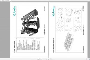 Kubota Agricultural All Model Parts Manual 2.11GB PDF