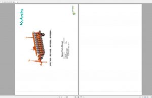 Kubota Agricultural All Model Parts Manual 2.11GB PDF