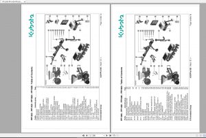 Kubota Agricultural All Model Parts Manual 2.11GB PDF