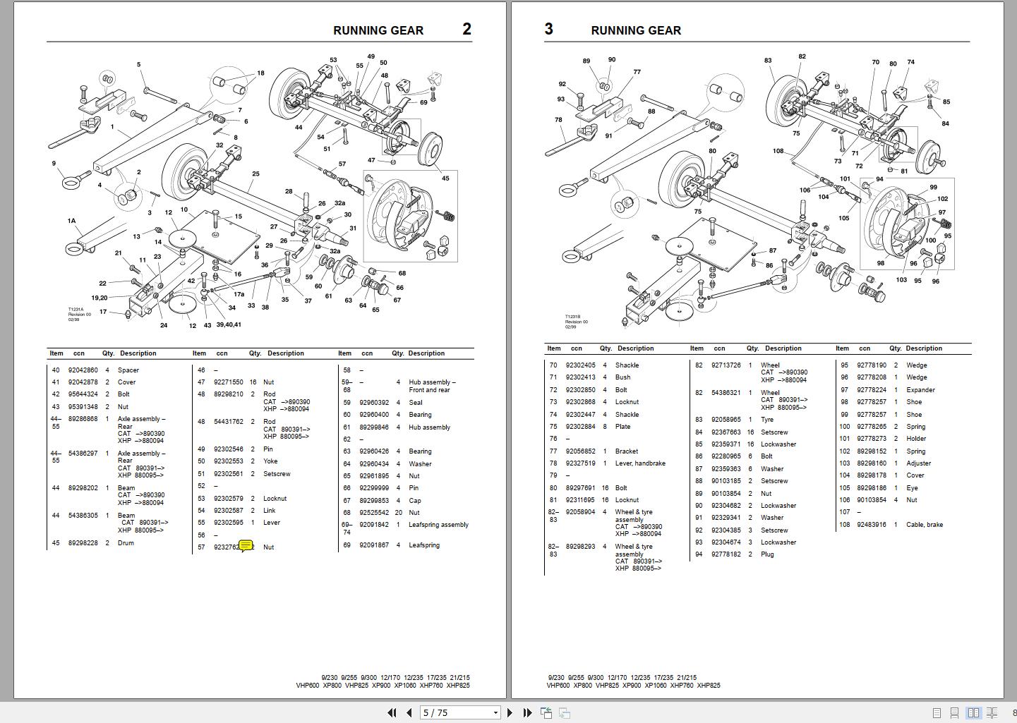 Ingersoll Rand 17/235 Parts Manual 2018 PDF