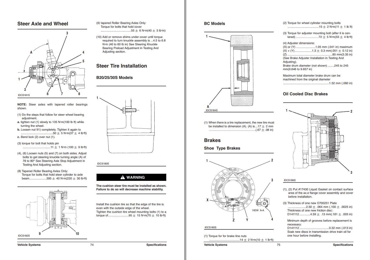Daewoo Service Manuals BC20S B30S2 SB2034E02