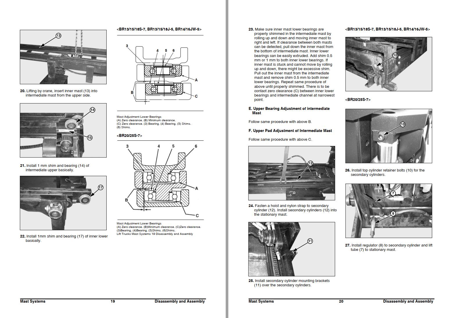 Daewoo Service Manuals BR13S7 BR16JW5 SB4358E00