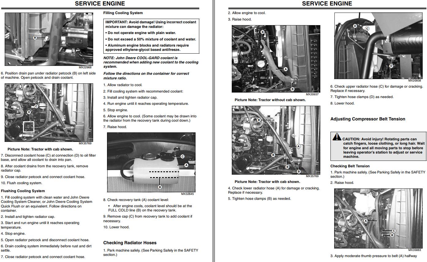 John Deere Tractor 3120 3320 3520 3720 Operators Manual PDF