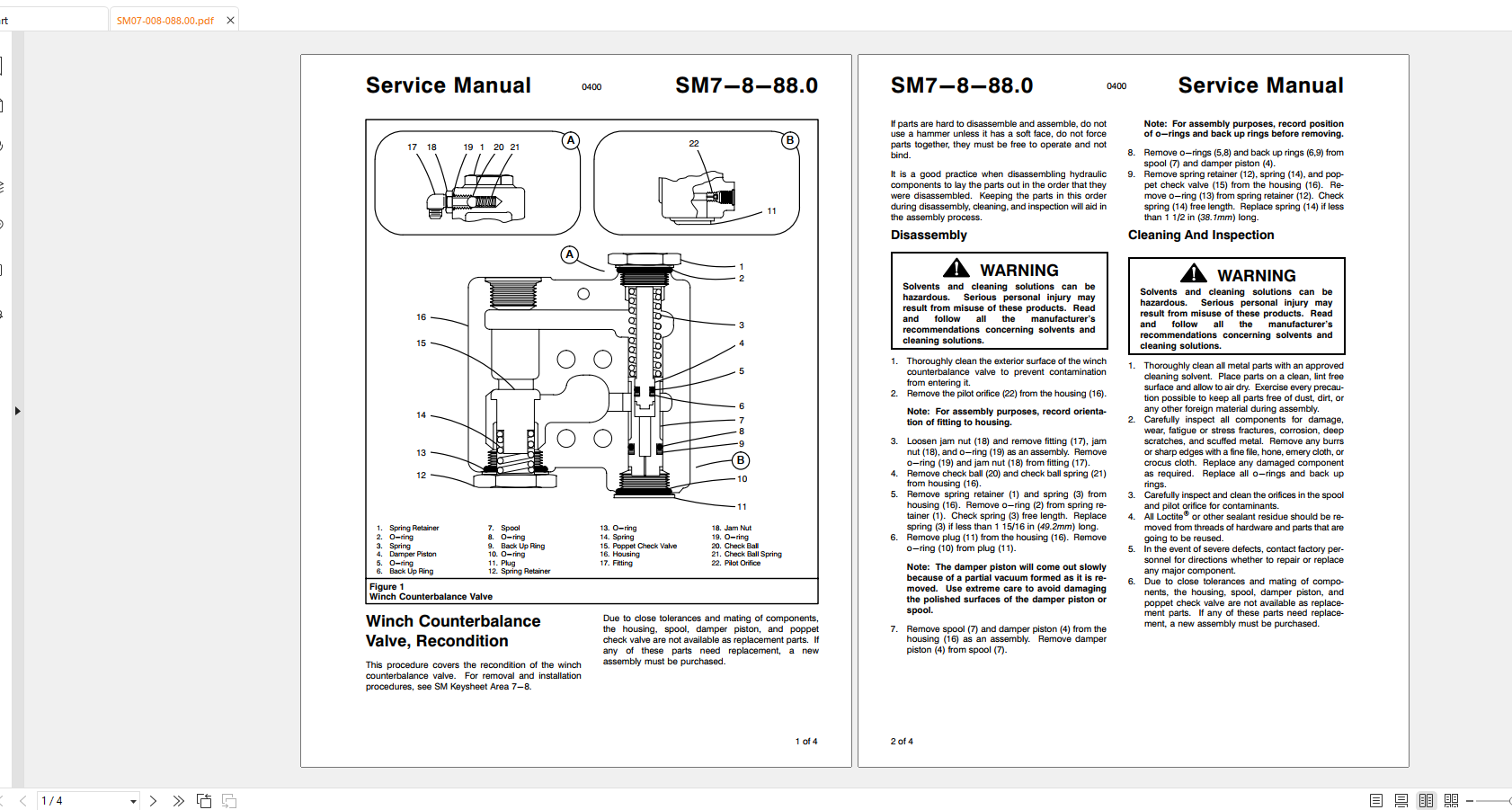 Link Belt Crane 138 HSL Wiring Diagram LMI Operator Service Manuals PDF