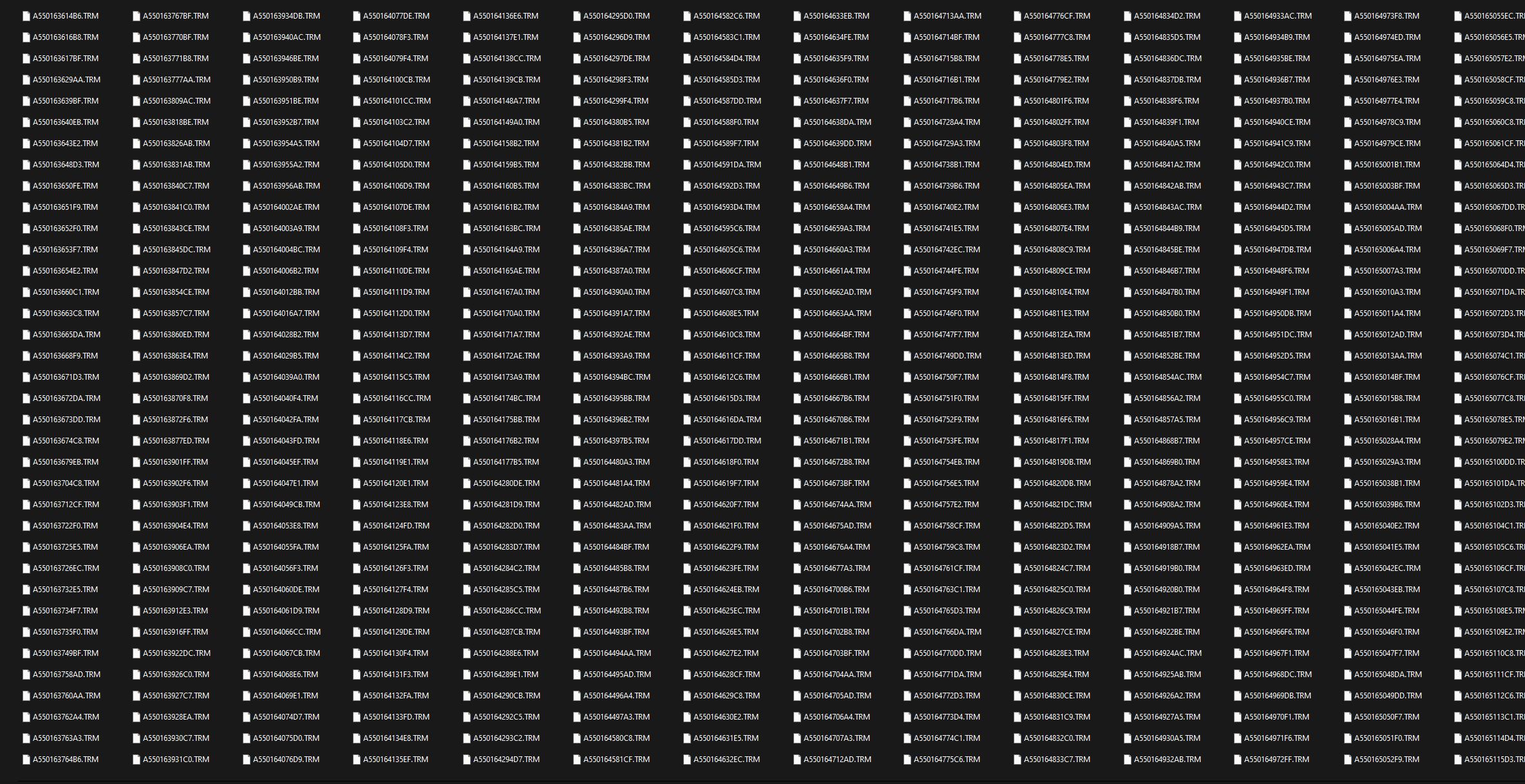 CAT Trim Files 3.15MB Collection