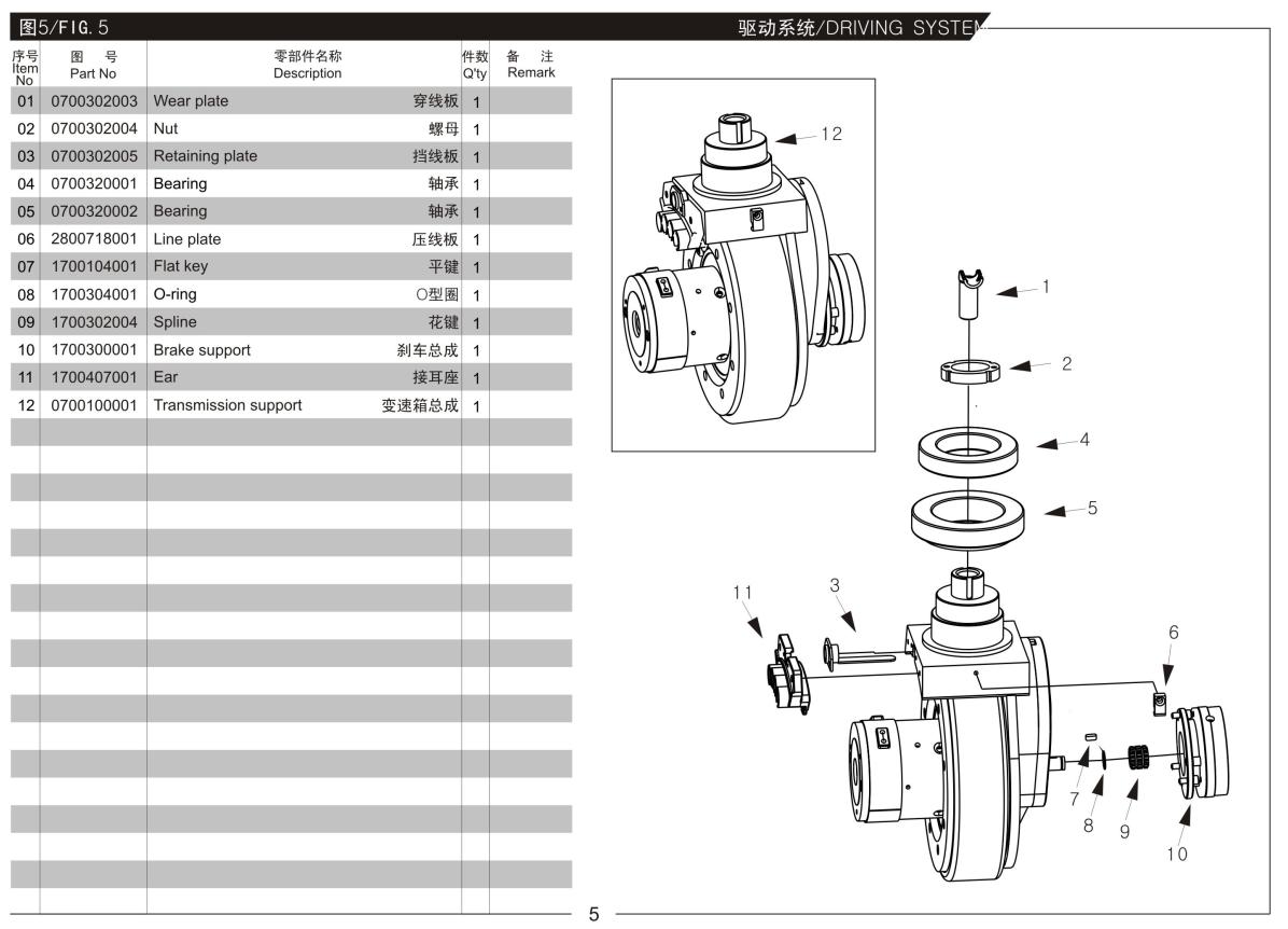 Heli Forklift CDD10070 Parts Catalog PDF