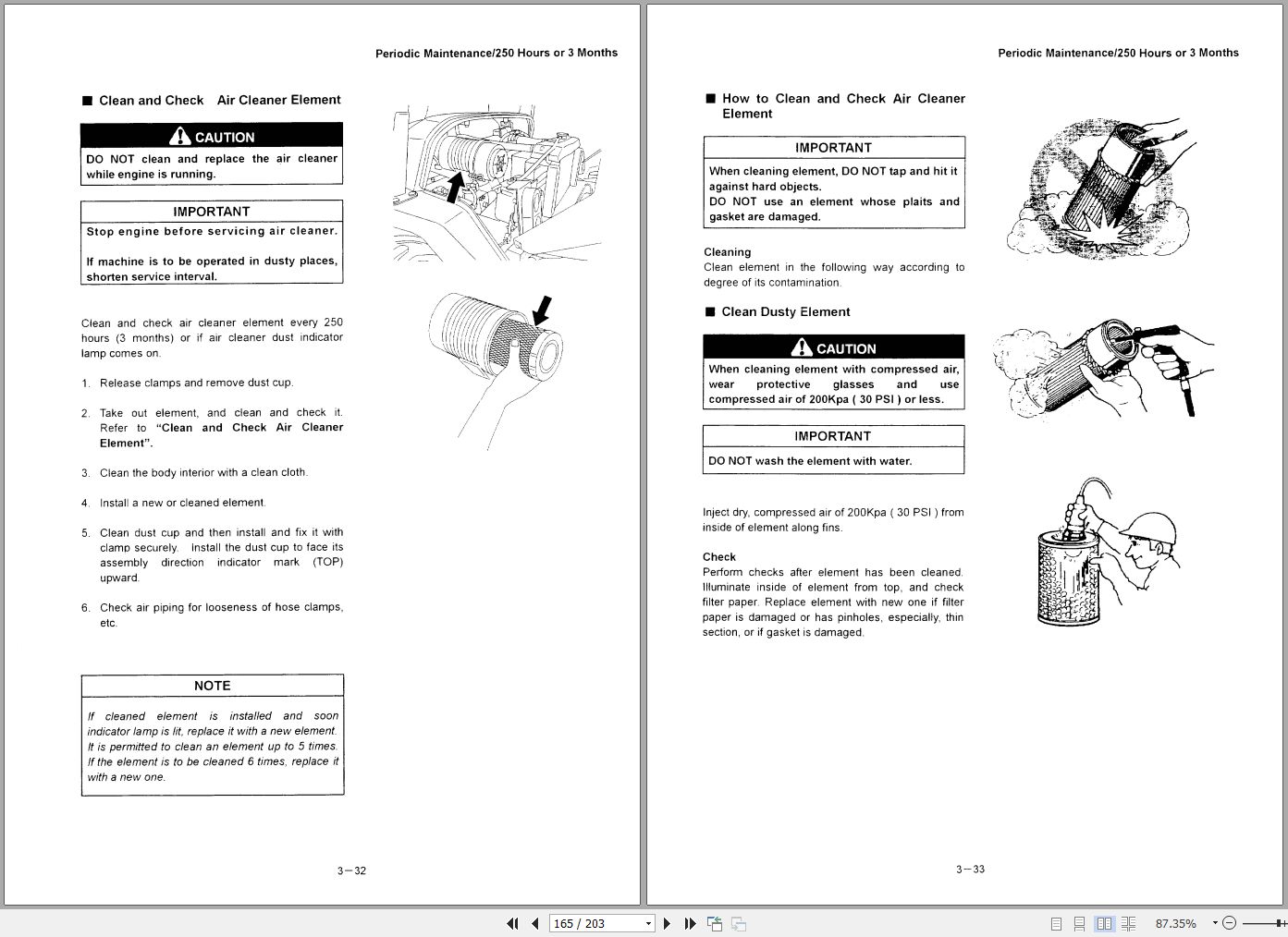 Hitachi LX157 Operators Manual 302992H0100 PDF