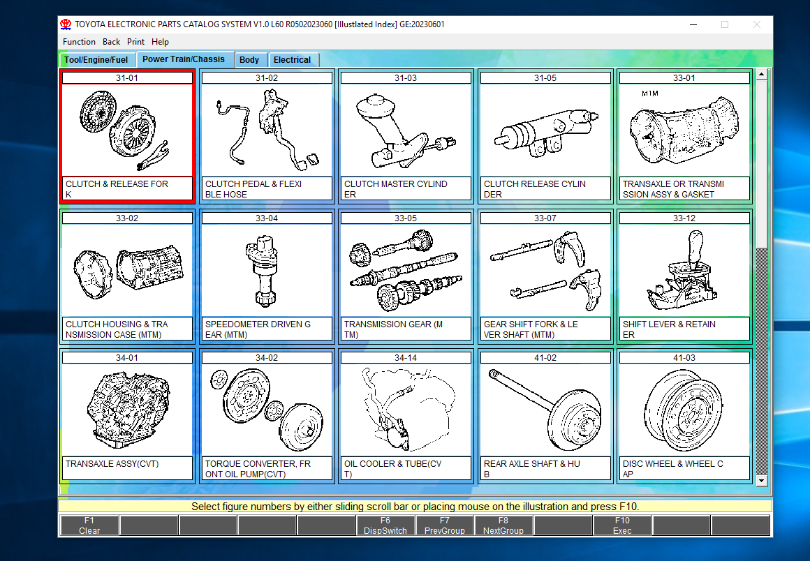 EPC Toyota Lexus Electronic Parts Catalog 06.2023