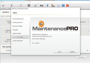 Diagnostic Program – Hitachi MPDr Tier4 3.29 09.2023 Active For PC 1 1