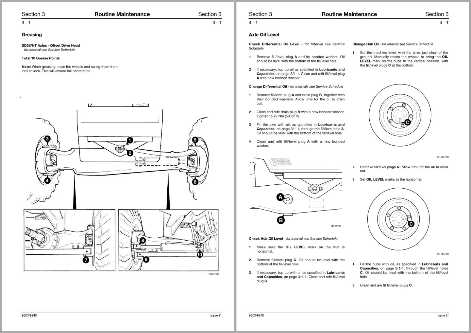 International Transmissions SD55_NT Axle Service Manual PDF
