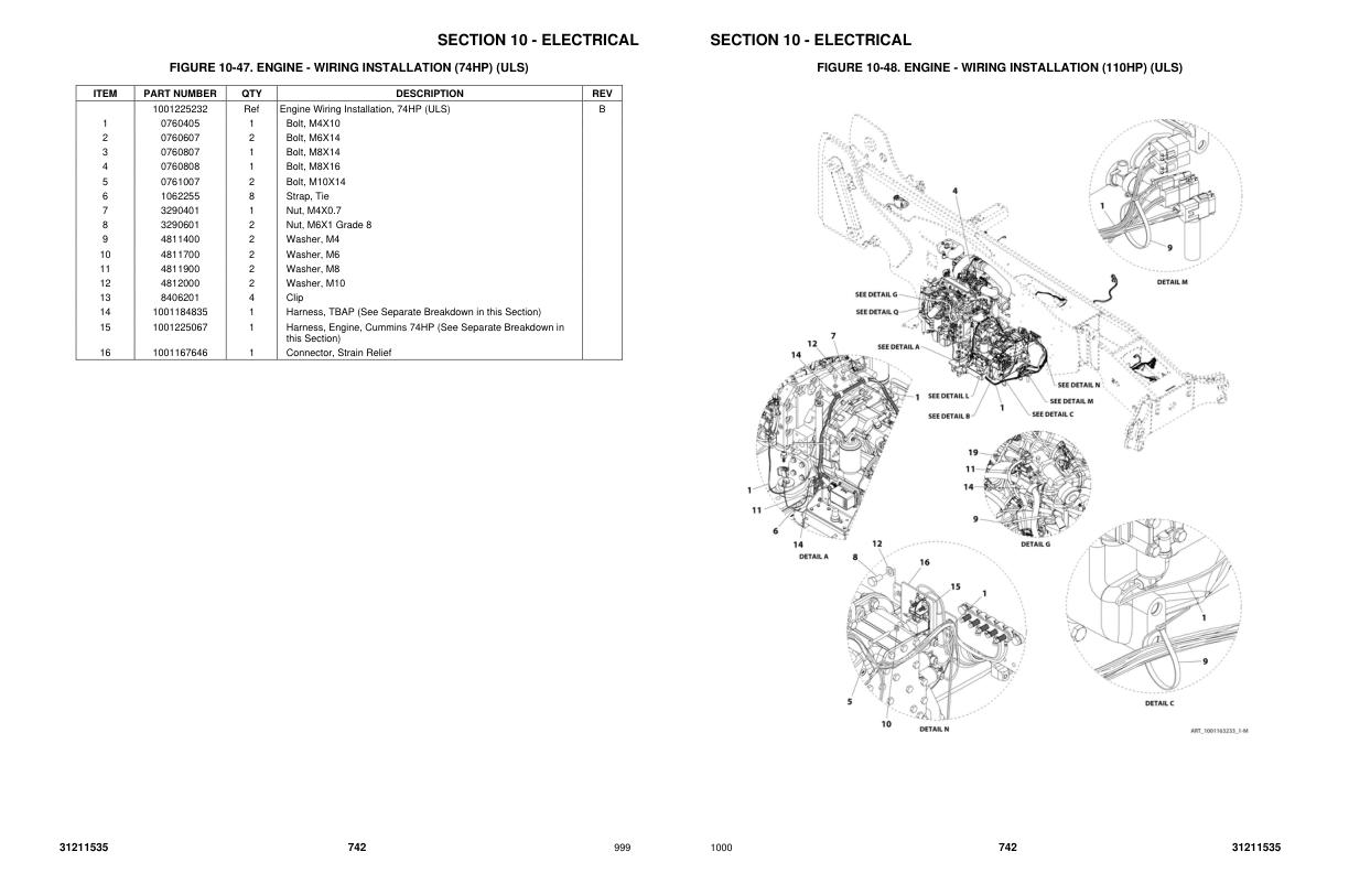JLG 742 Parts Catalog 31211535 2023 PVC 2011 PDF