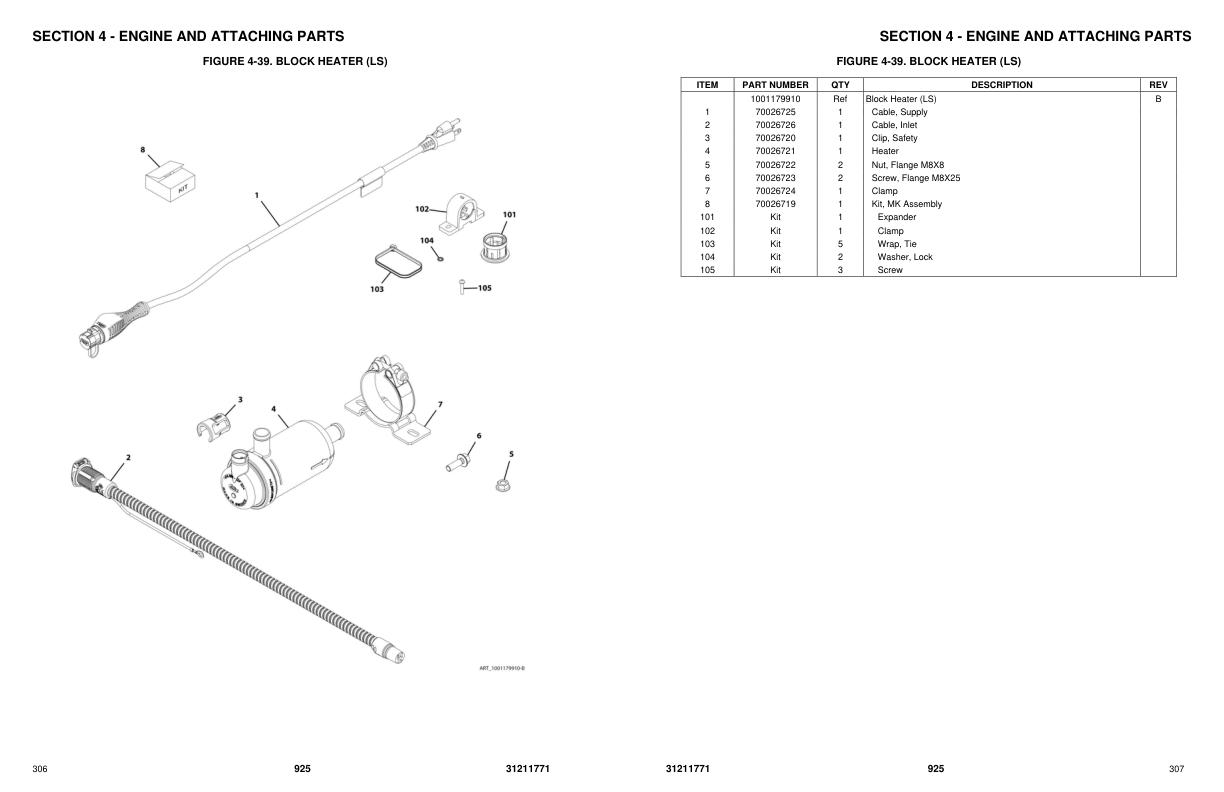 JLG 925 Parts Catalog 31211771 2023 PVC 2111 PDF