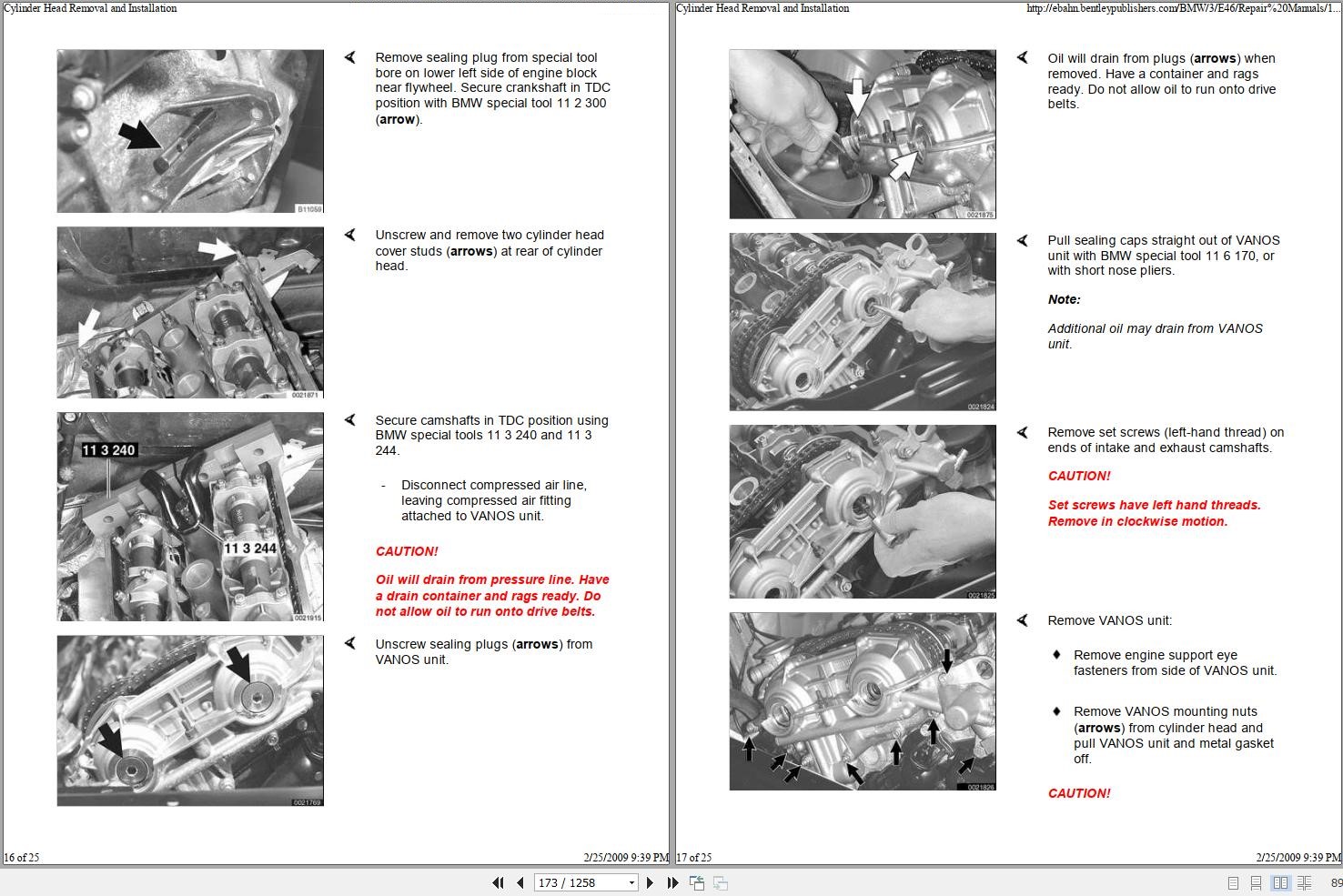 19982006 BMW E46 3 Series Diagram & Service Repair Manual PDF