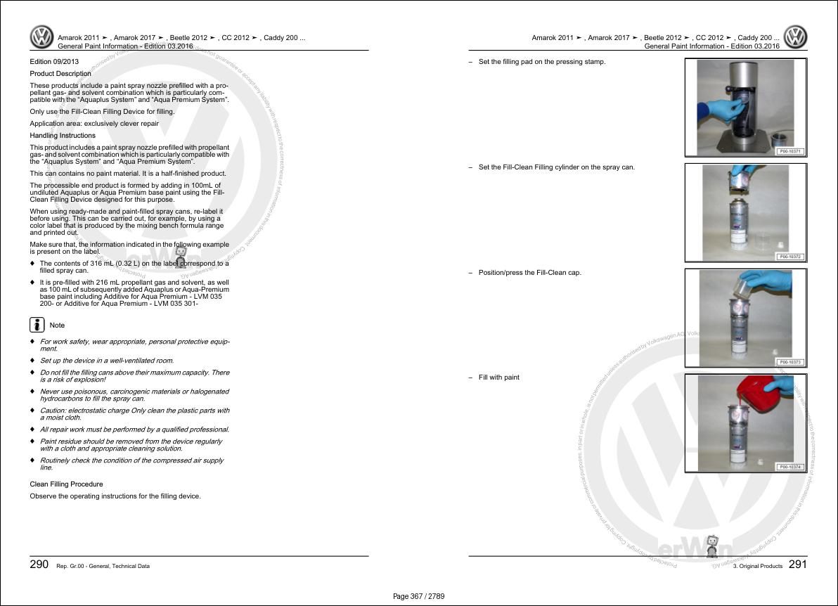 2009-2016 Volkswagen Amarok Wiring Diagram and Workshop Manual PDF