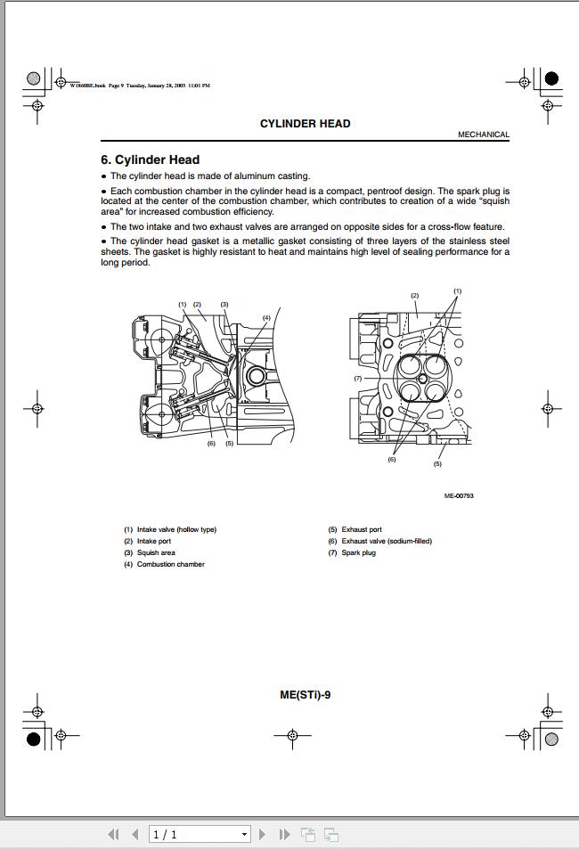 20032004 Subaru WRX STi Repair Service Manual PDF