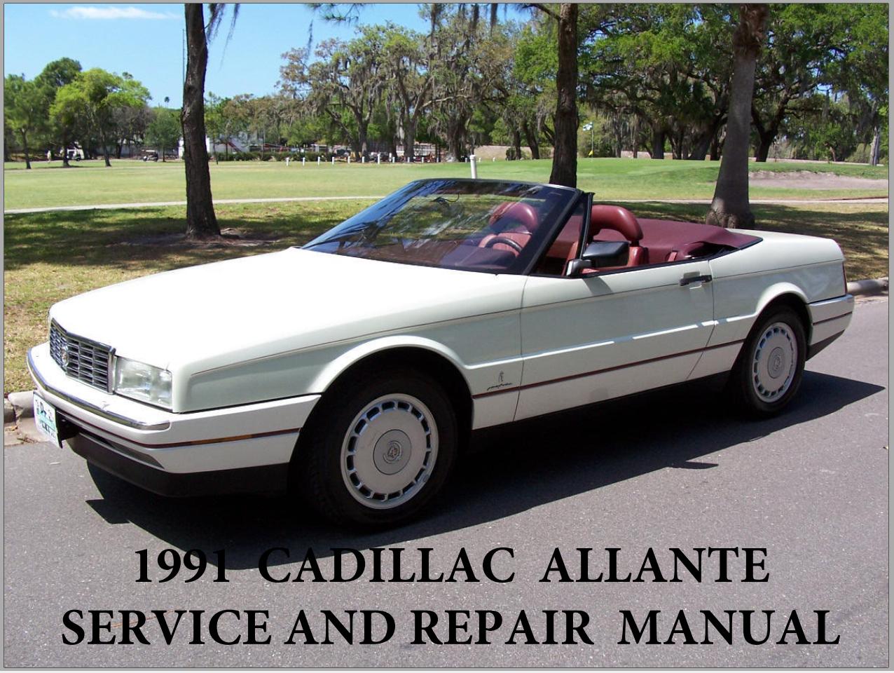 Cadillac Allante 1991 Electrical Diagram and Service Repair Manual PDF