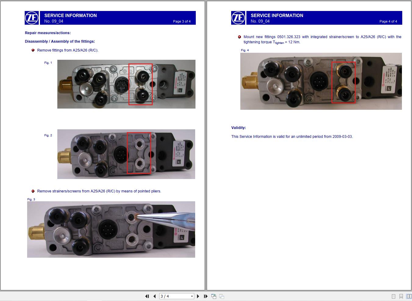ZF Transmission Service Information PDF