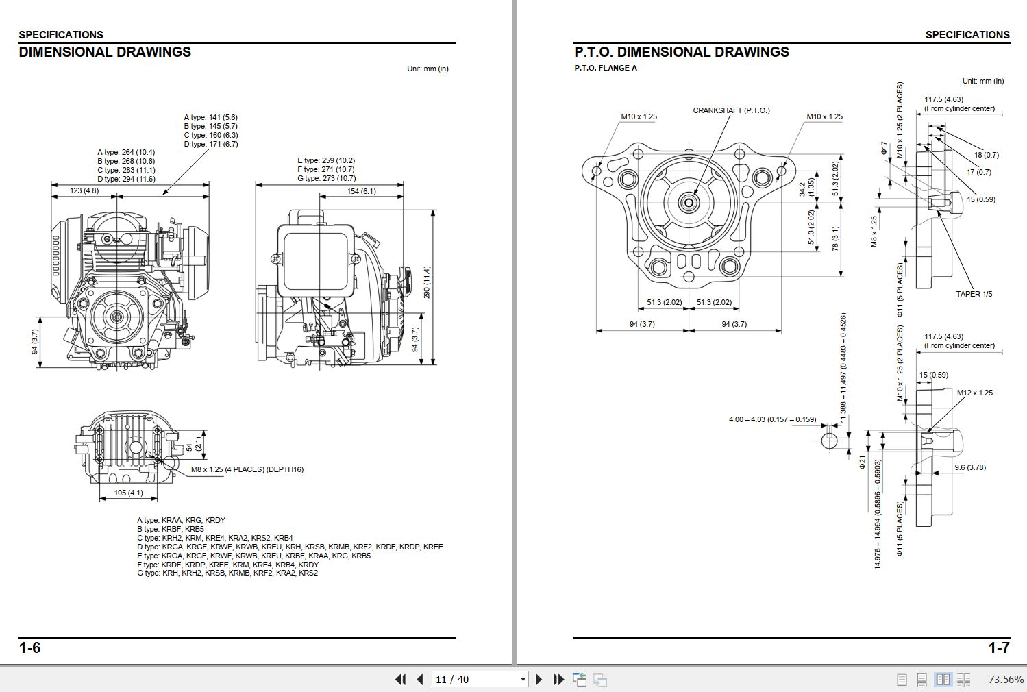Honda GXR120T GXR120RT Engine Service Manual and Wiring Diagram PDF
