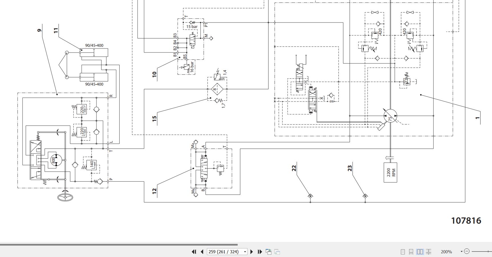 Ammann ASC110 QSB4.5C160 Tier 3 Roller Parts Manual 10.2021 EN PDF