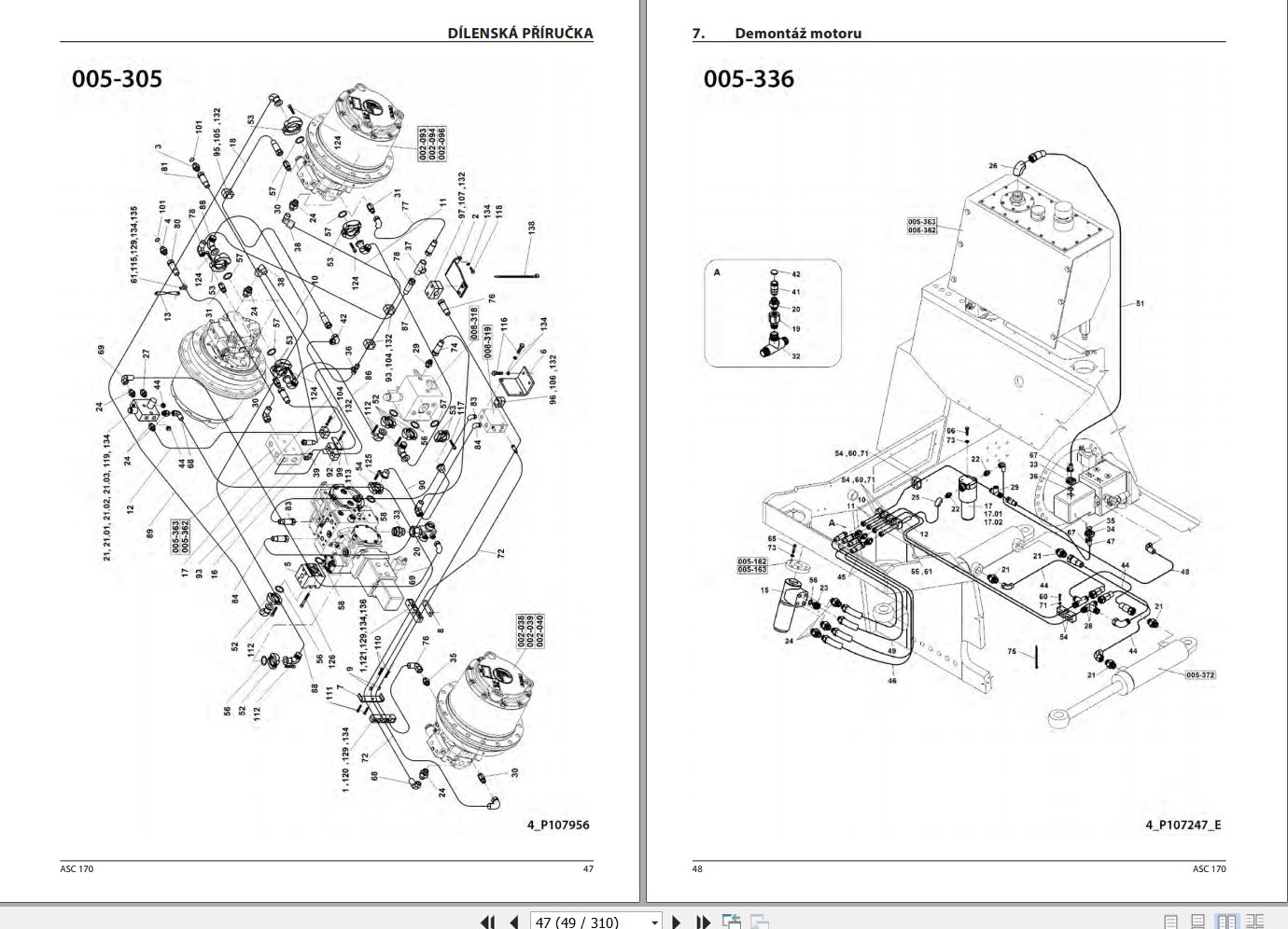 Ammann ASC170 QSB4.5C160 Tier 3 Diagram and Manual 01.2021 CZ PDF
