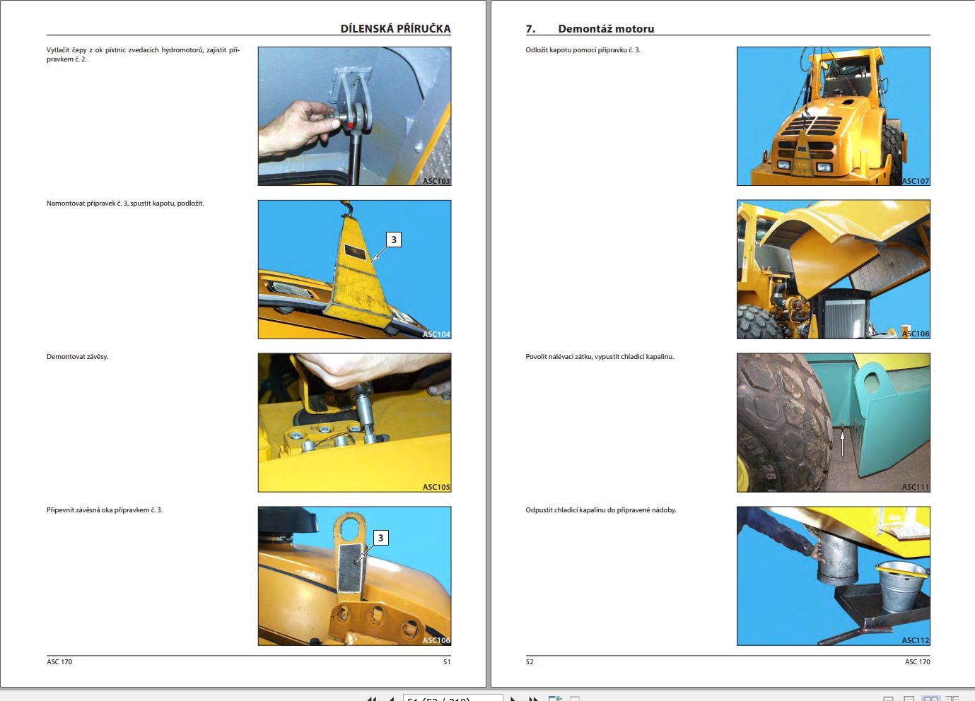 Ammann ASC170 QSB4.5C160 Tier 3 Diagram and Manual 01.2022 CZ PDF