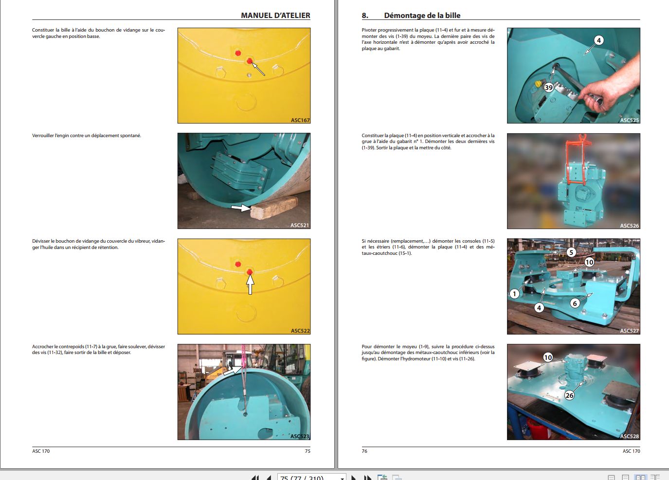 Ammann ASC170 QSB4.5C160 Tier 3 Diagram and Manual 01.2022 FR PDF