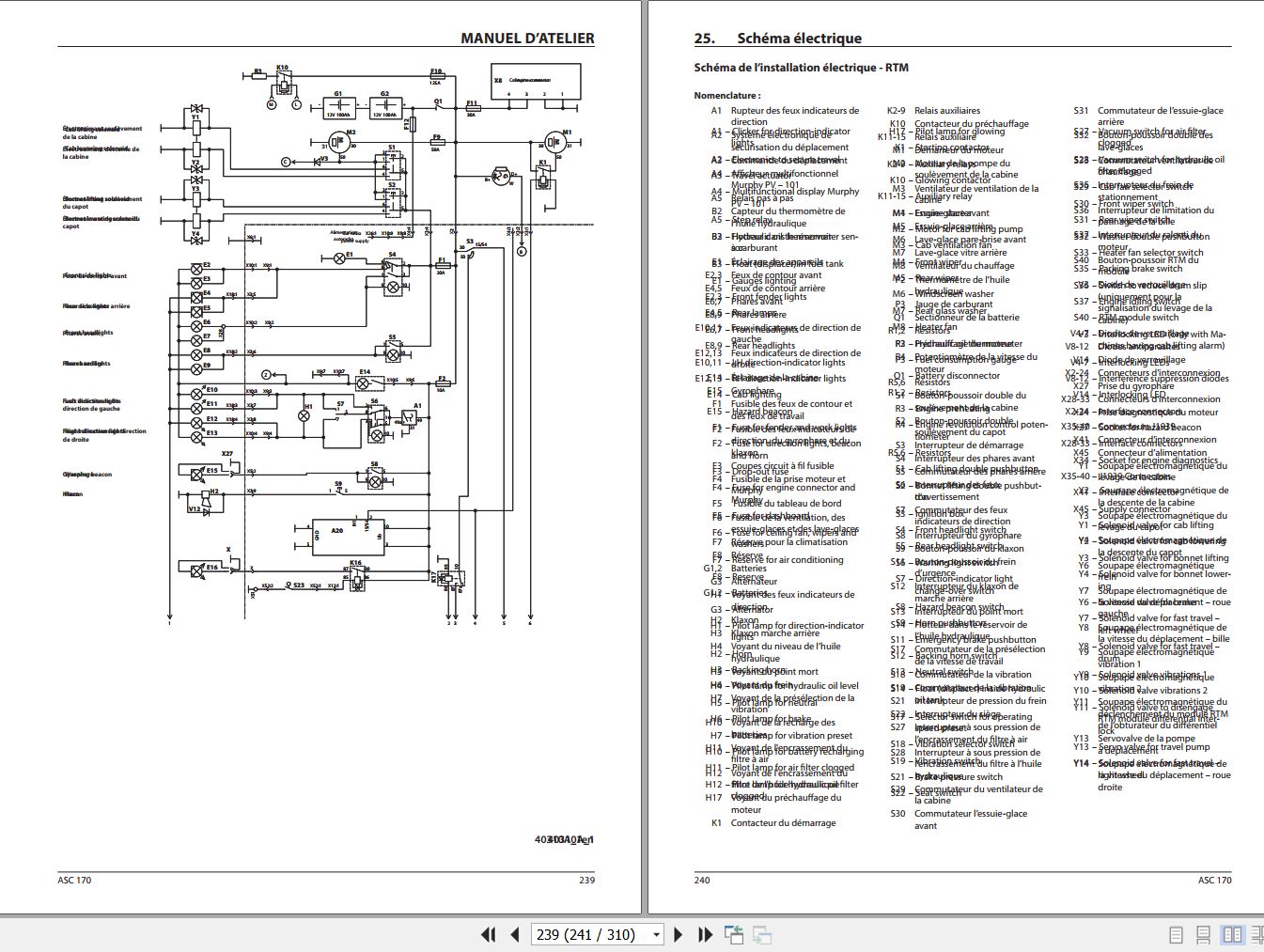 Ammann ASC170 QSB4.5C160 Tier 3 Diagram and Manual 01.2022 FR PDF