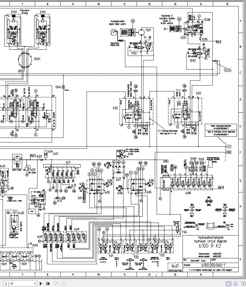 Sennebogen 6100 6100.5.207 Crawler Crane Electric and Hydraulic