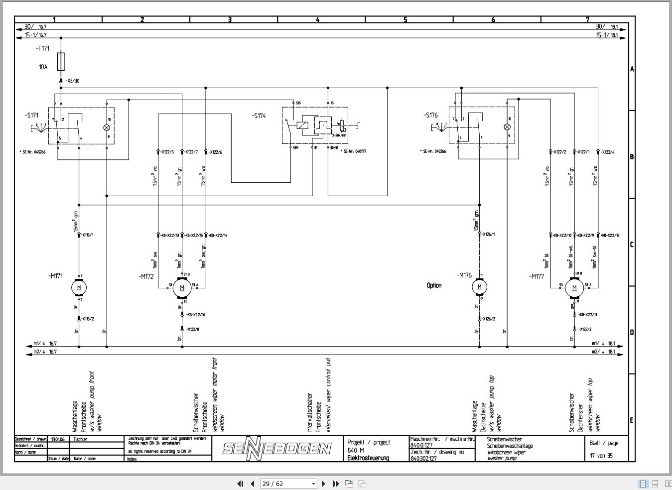 Sennebogen 840 840.0.209 Material Handler Electric and Hydraulic