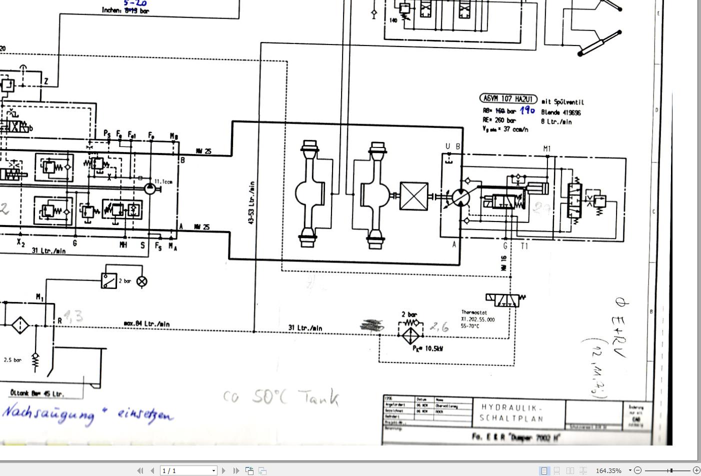 Wacker Neuson 7002 Dumper Electrical and Hydraulic Diagrams PDF
