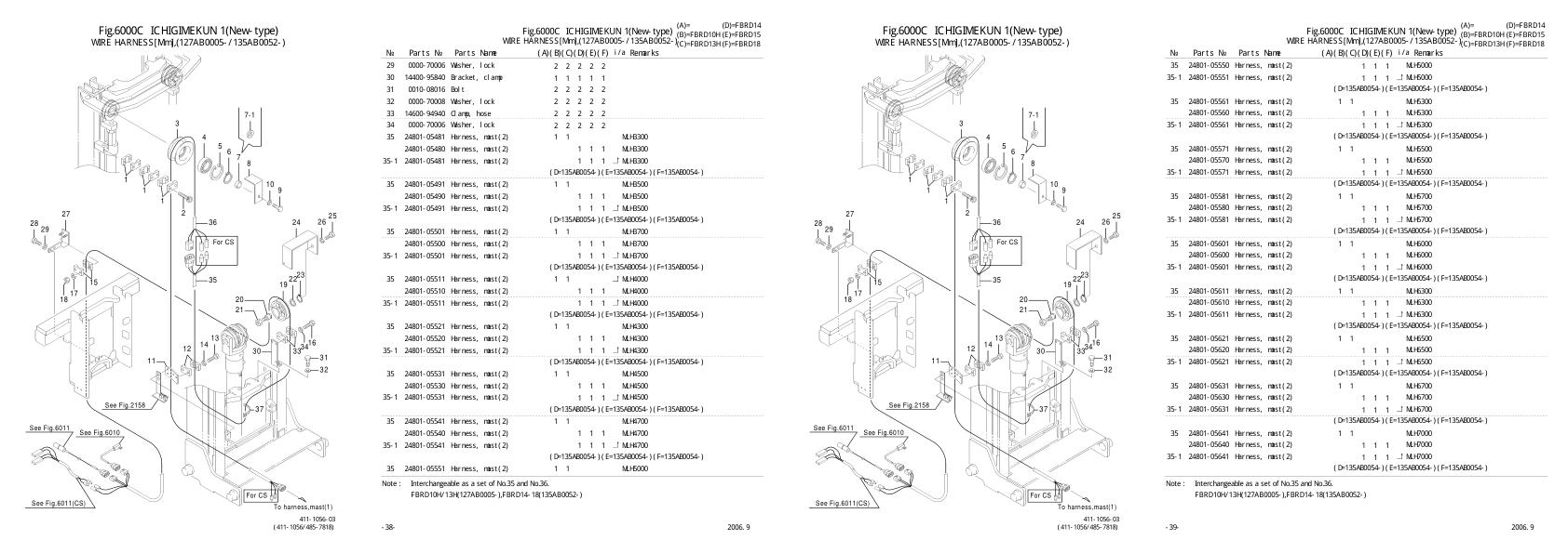 Nichiyu FBRD1563 Forklift Parts Catalog PDF