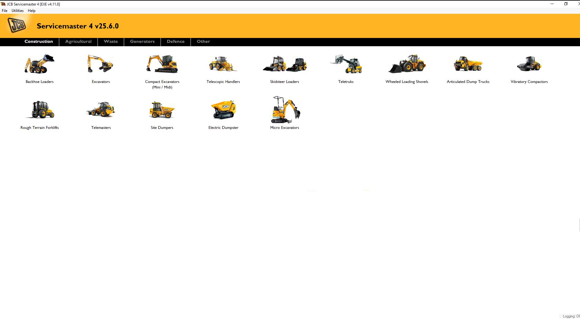 JCB ServiceMaster4 V25.6.0 Diagnostic Tools 06.2025