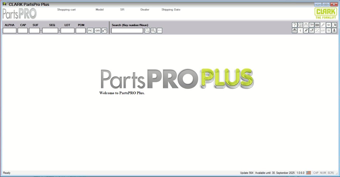 Clark ForkLift Parts Pro Plus EPC v564 Catalog 2025