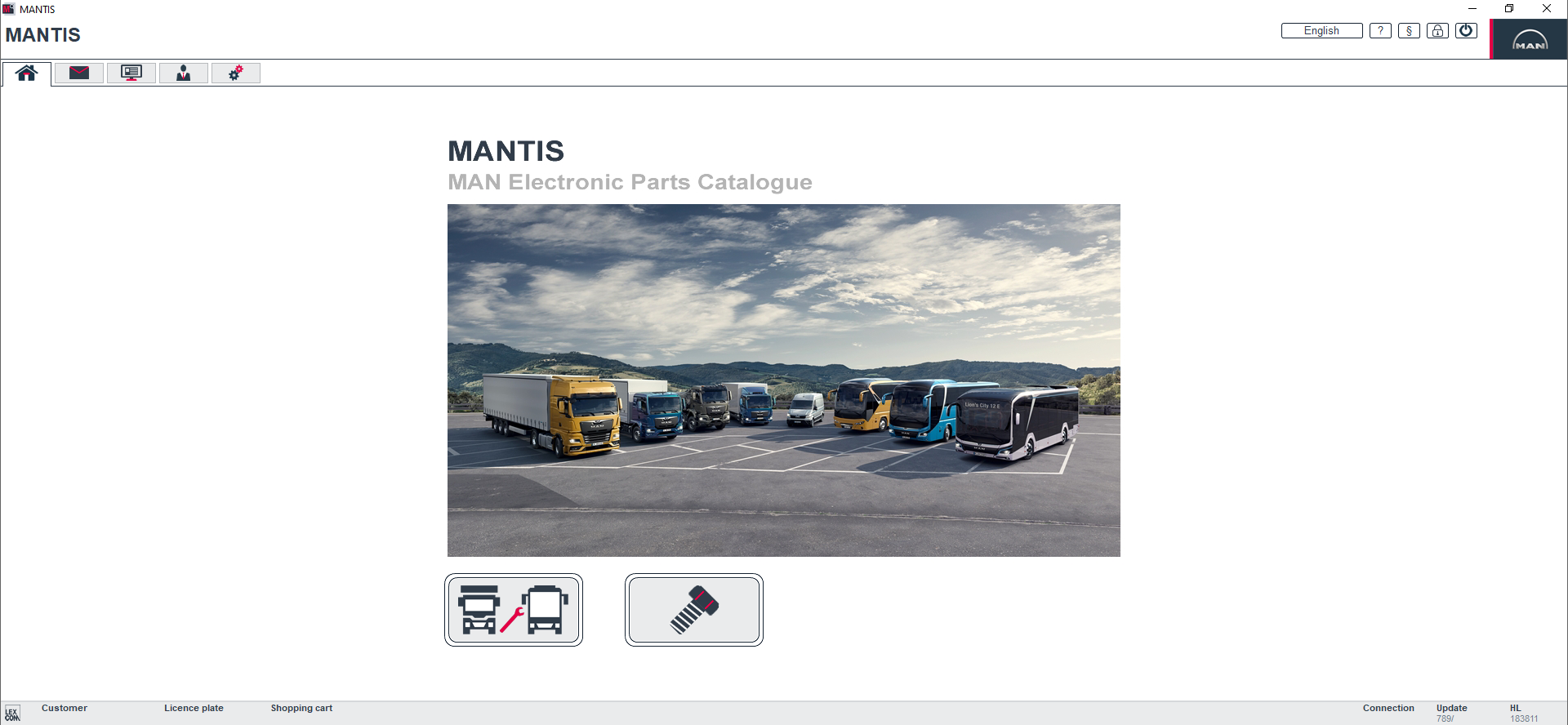 MAN MANTIS EPC V789 Parts Catalog 07.2025