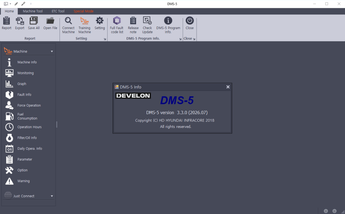 Doosan DMS-5 3.3.0 07.2026 Monitoring Program Active PC